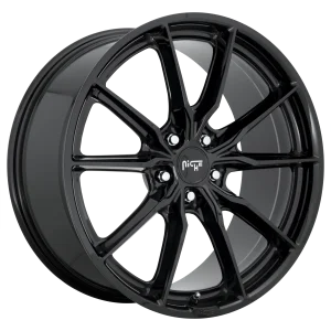 Niche – M240 RAINIER – Black – 18″x8″ 3mm – All weather Wheels – M240188021+30
